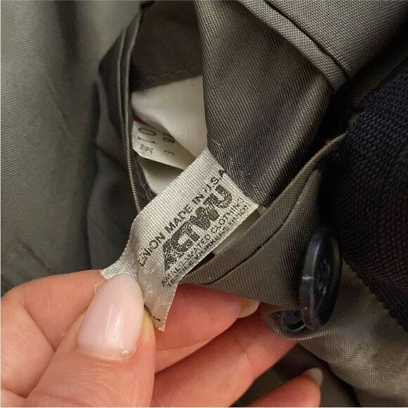 Pierre Cardin Charcoal Double-Breasted Blazer, 38R - Picture 10 of 12